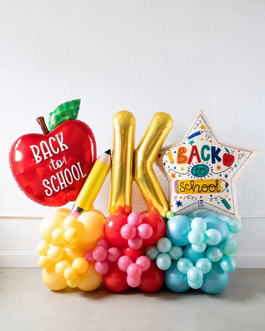 Back 2 School - Kindergarten Balloon Pedestal - 4ft