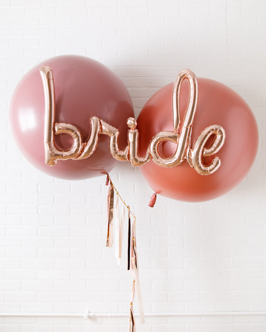 Canyon Moon - Giant Bouquet with Bride Script & Tassel