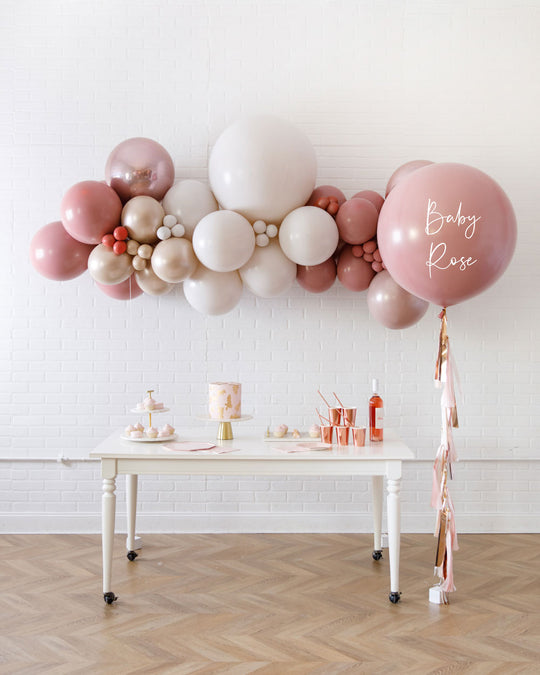 Canyon Moon - Floating Balloon Arch & Personalized Giant Set