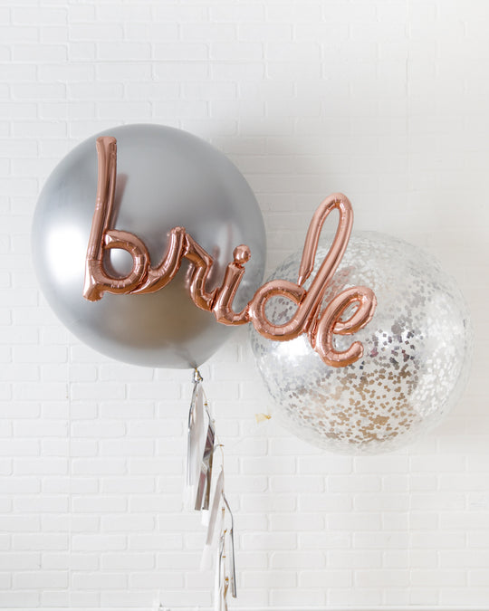 Disco Darling - Giant Bouquet with Bride Script & Tassel