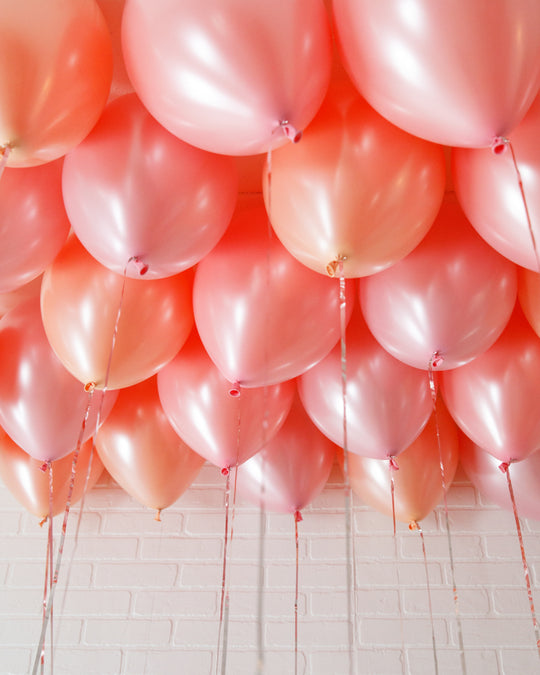 Rosé Bubbles - Ceiling Balloons