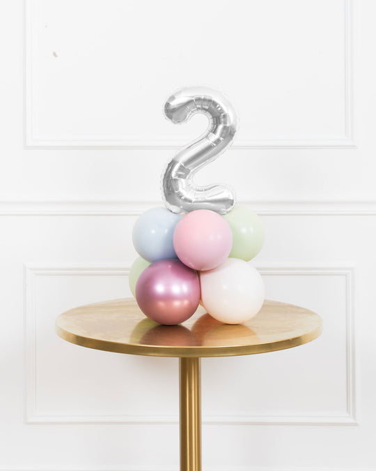 Butterfly Garden - Tabletop Number Balloon