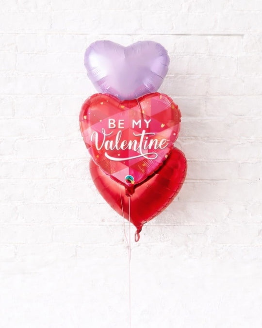 Valentine’s Day – Be My Valentine Balloon Bouquet