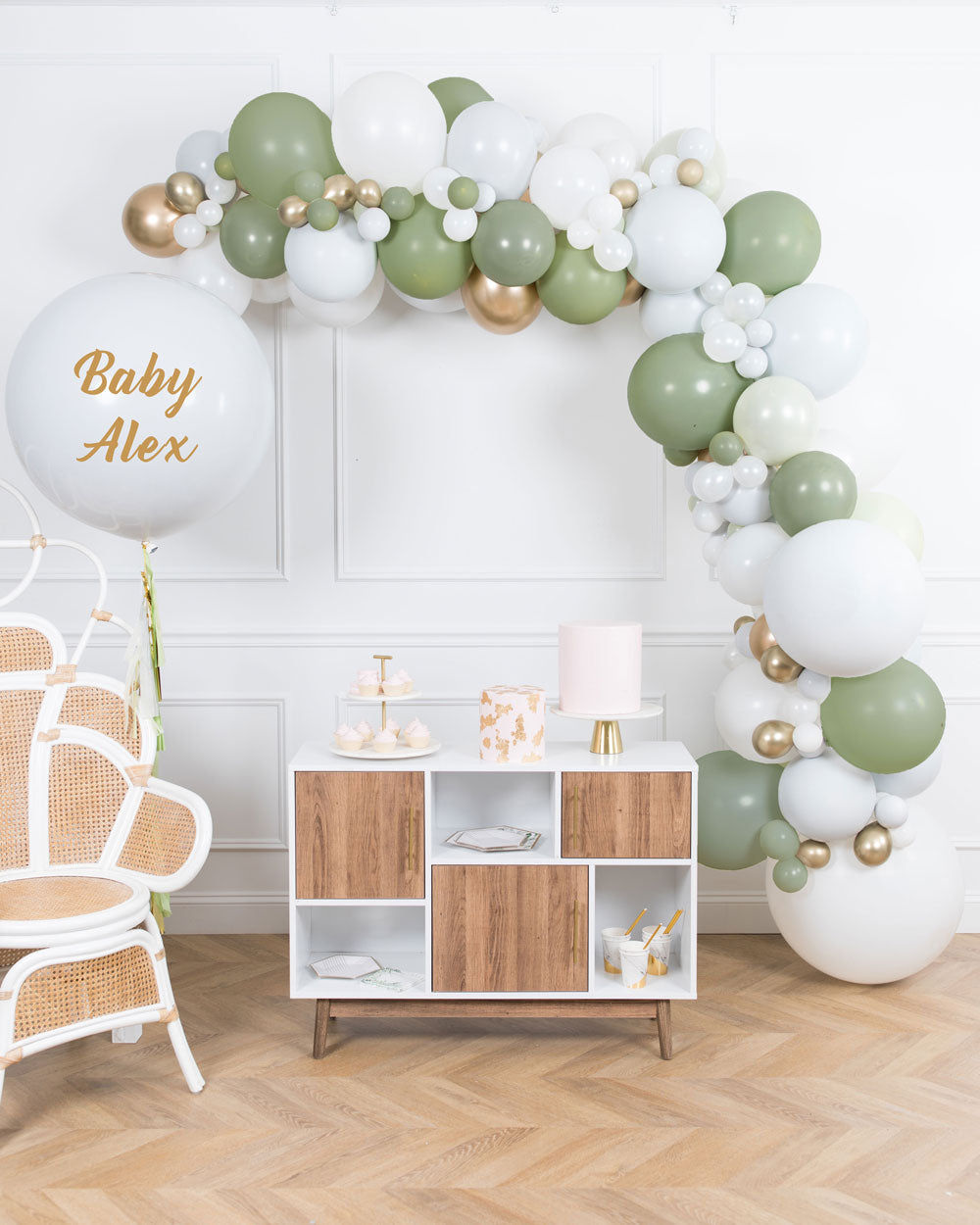 Our Blush Botanical Baby Shower