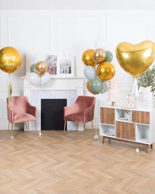 Botanical - Baby Shower - The Cute Quad