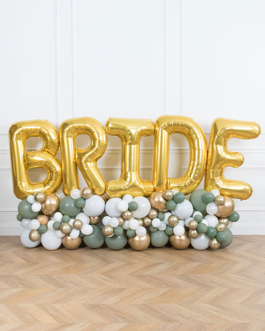 Gilded - BRIDE Balloon Pedestal - 4ft
