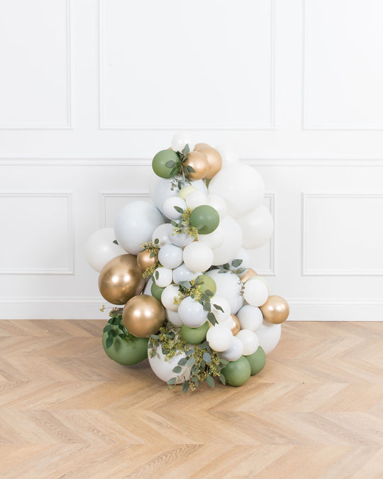 Botanical - Organic Balloon Cluster with Greenery - 3ft