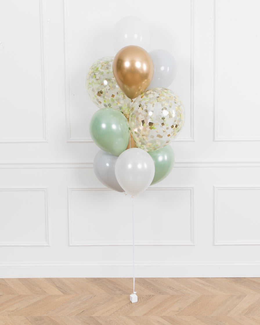 confetti-balloon-gold-helium-float-botanical-theme-bride-bouquet-