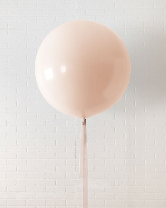 Blushing - Giant Balloon with Ribbon