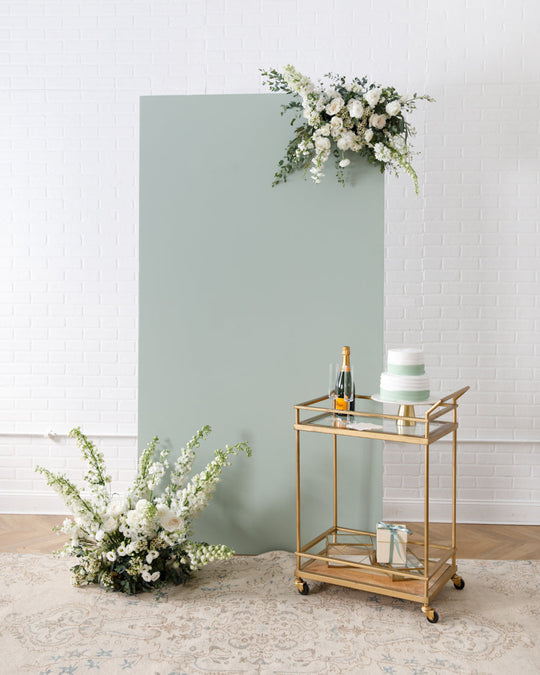 Le Marie - Allaina Panel with Floral Arrangements