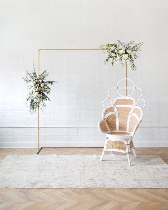 Gilded - 7x7 Frame with Floral Arrangement