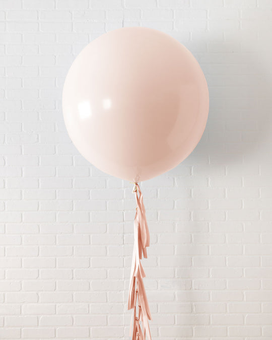 Blushing - Giant Balloon with Tassel