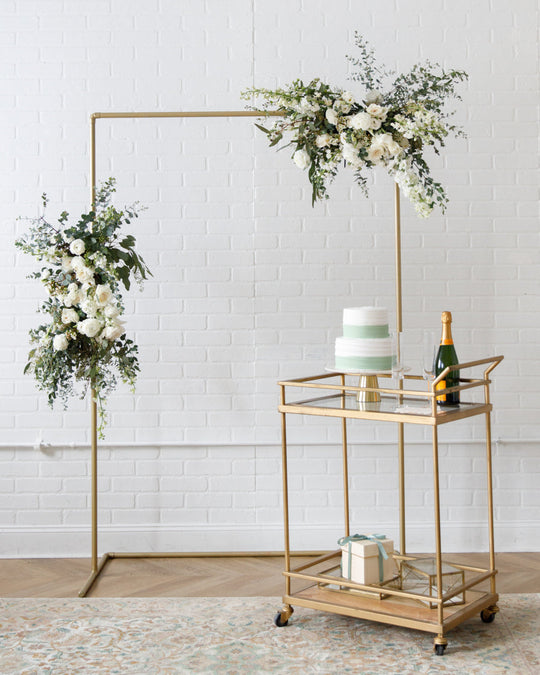 Gilded - 4x6 Frame with Floral Arrangement