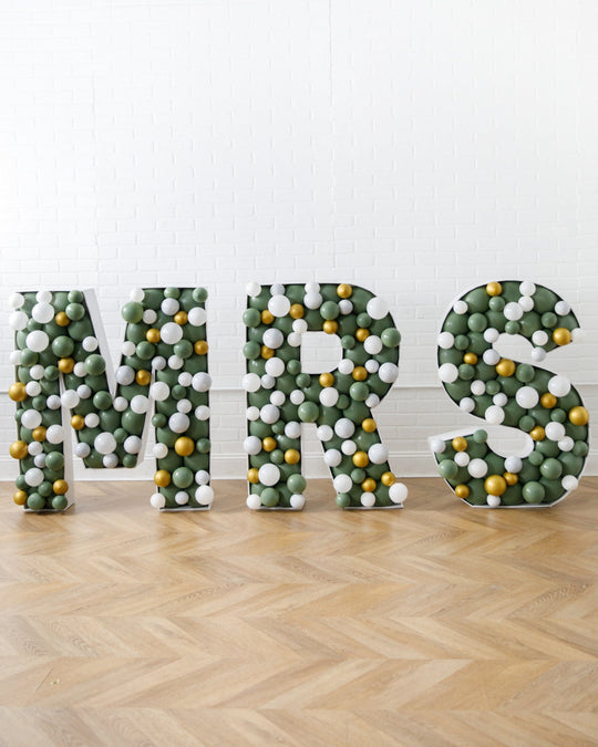 Blushing - MRS Mosaic Letters - 4ft