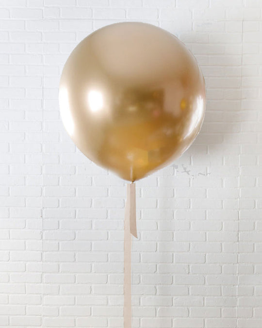 Gilded - Giant Balloon with Ribbon