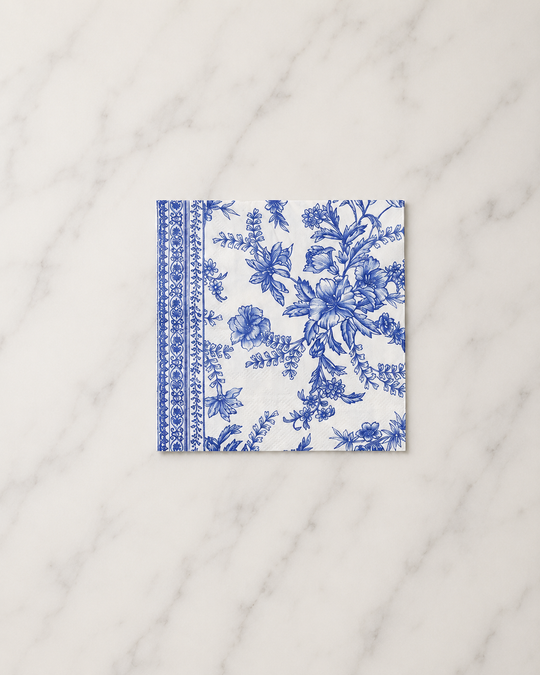 Coterie - French Toile Paper Cocktail Napkins  -25 per Pack