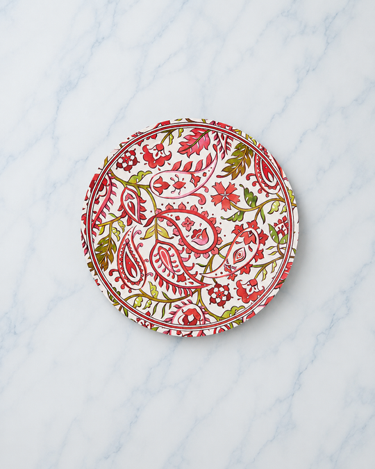 Coterie - Festive Paisley Large Plates  - pack fo 10
