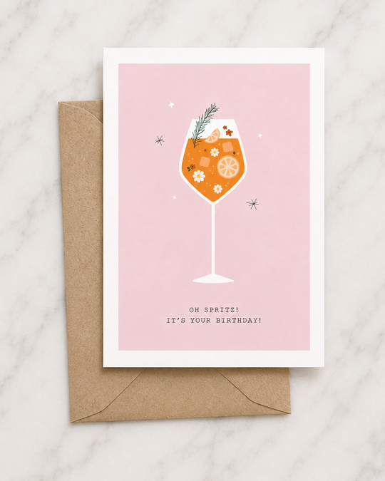 Spaghetti & Meatballs - Oh Spritz! It's Your Birthday! Aperol Spritz Design