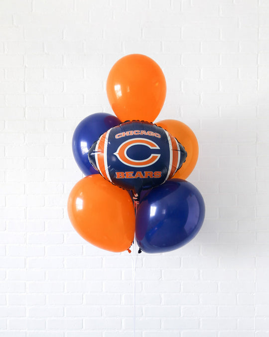 Chicago Football - Bears Foil and 11in Balloon Bouquet