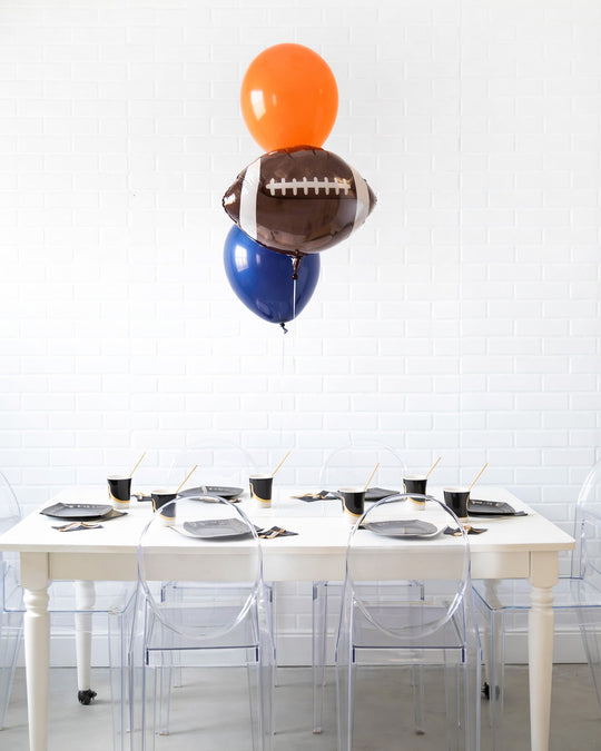 Chicago Football - Football Foil Balloon Bouquet Centerpiece