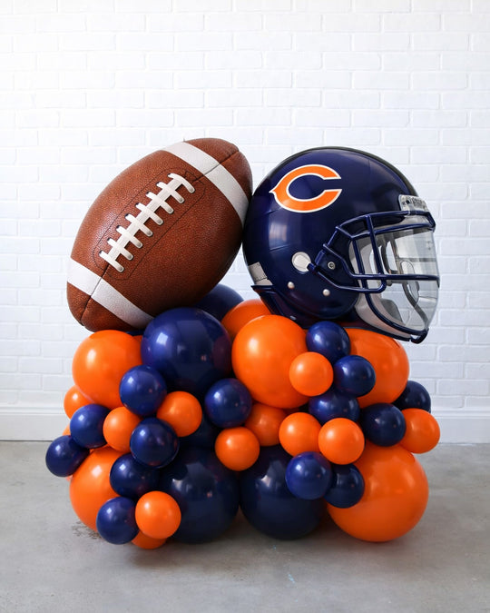 Chicago Football - Bears Foil Balloon Pedestal - 4ft