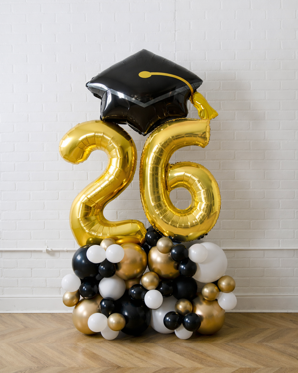 Graduate Set Graduation - Customizable 26 Foil on Pedestal Set With Foils - 4ft ...