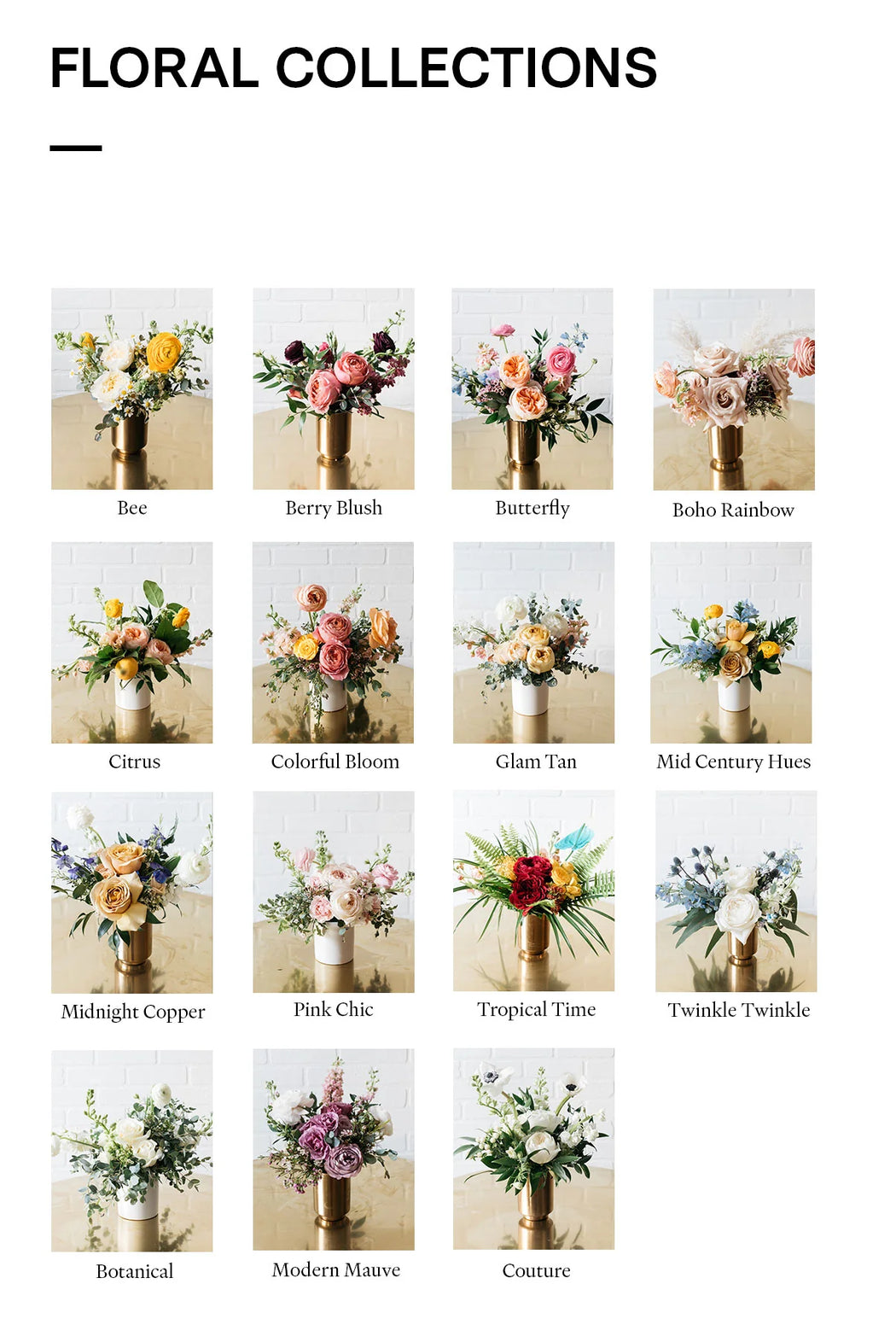 Boho Rainbow - Floral Mix - The centerpiece Set — Paris312