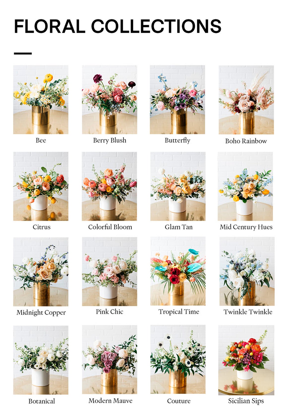 Floral Arrangement - Large (set of 2) — Paris312