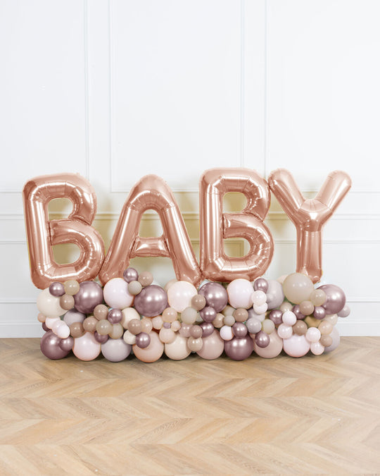 Customizable - BABY Balloon Pedestal - 4ft