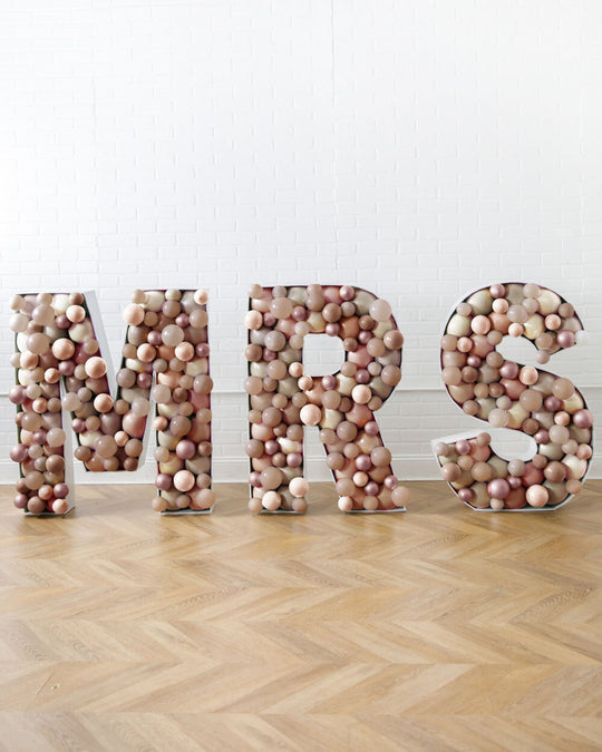 Customizable - MRS Mosaic Letters - 4ft