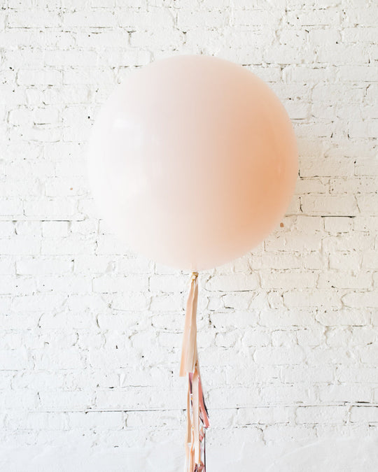 Customizable - Giant Balloon with Tassel