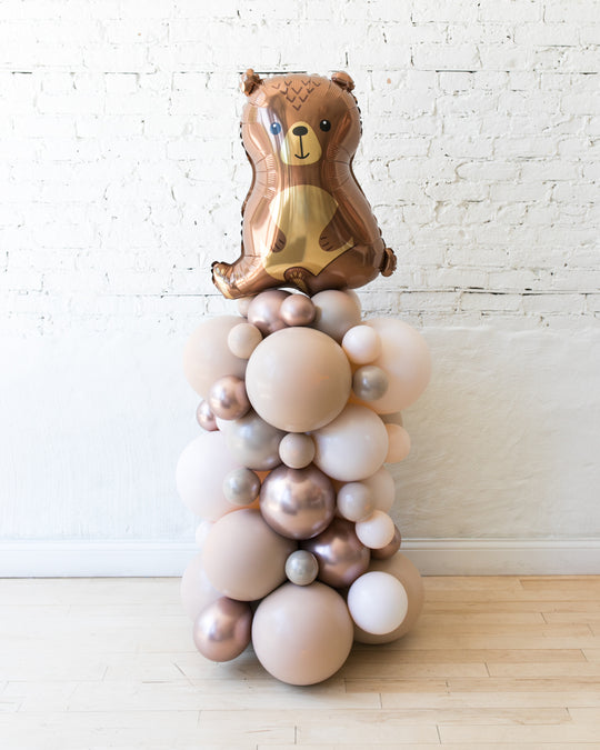 Customizable - Foil Balloon Column - 4ft