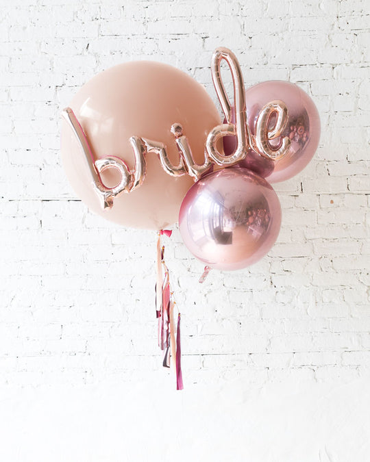 Customizable - Giant Bride Bouquet with Half-Tassel