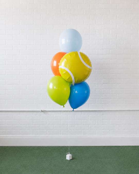 Go Fetch - Foil and 11in Balloons - bouquet of 5