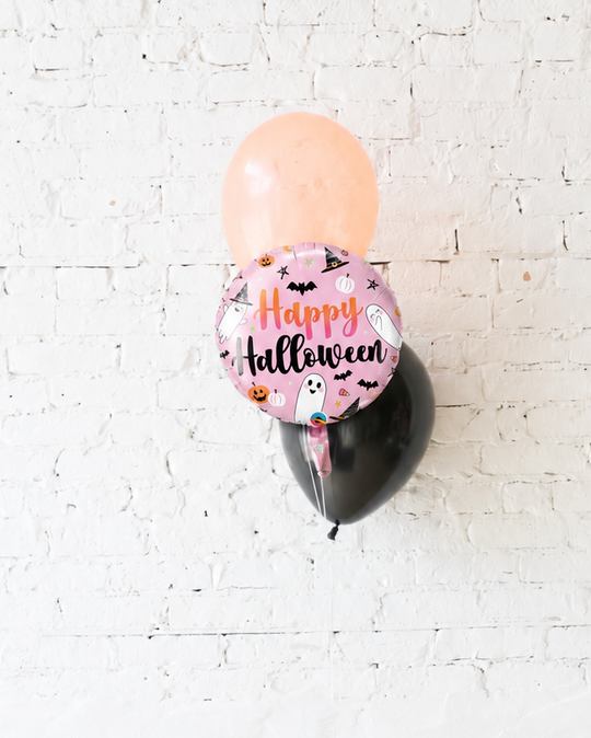 Halloween Theme - Foil and 11in balloons - bouquet of 3