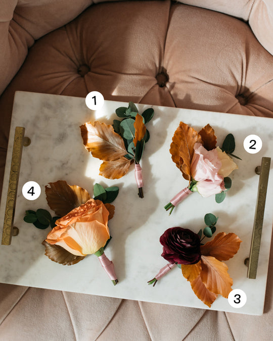 Timeless Rich Autumn - Boutonnière