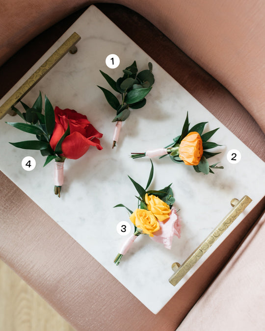 Timeless Colorful Summer - Boutonnière