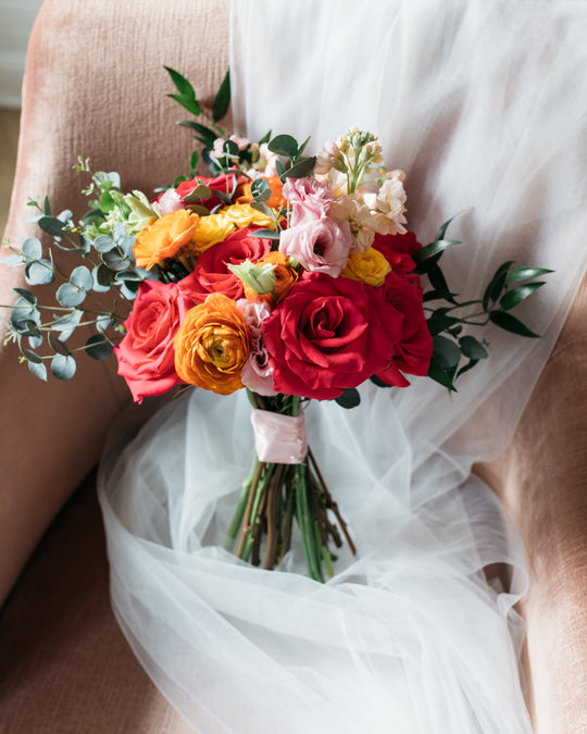Timeless Colorful Summer - Bridal Bouquet