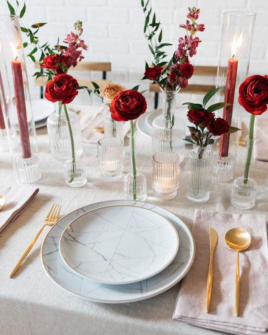 Timeless Jewel Tone Winter - Bud Vases