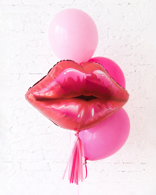 Big Kiss Balloon Bouquet