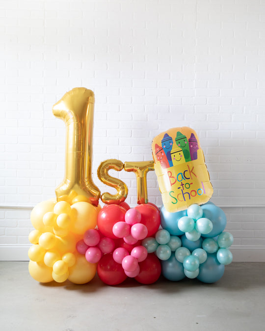 Back 2 School - Grade Balloon Pedestal - 4ft