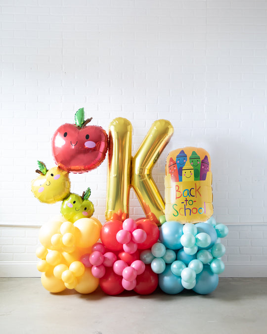 Back 2 School - Kindergarten Balloon Pedestal - 4ft