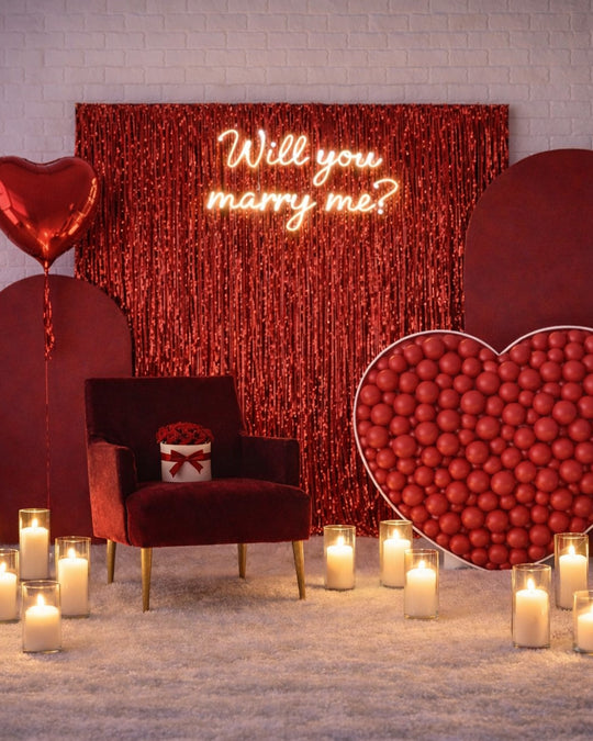 Will You Marry Me – Luxury Proposal Setup