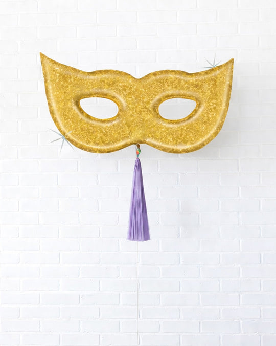 Mardi Gras - Mask Foil Balloon