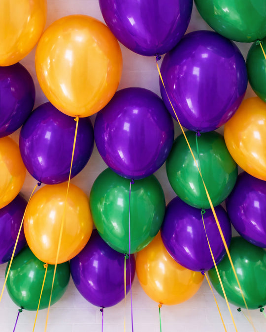 Mardi Gras - 11in Ceiling Balloons
