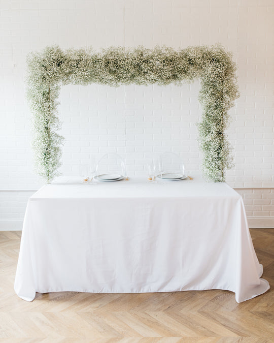Minimal - Over the Table Floral Frame
