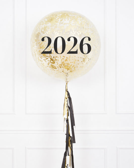 Graduation - Customizable 2026 Confetti Balloon with Tassel