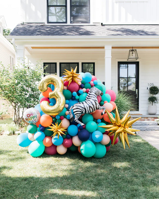 OUTDOOR - Kids - Freestanding Balloon Piece with Foils