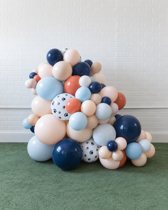 Paw Prince - Organic Balloon Cluster - 3ft