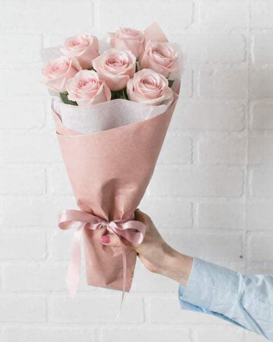 Pink Rose Floral Bouquet